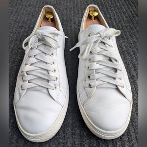 Thursday Boot Company Men's White Premier Low Top Leather Sneakers Size 10.5